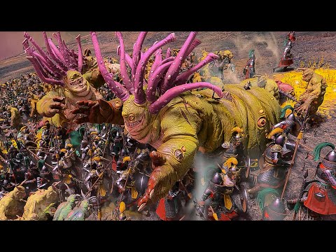 Warhammer 3 | Dragon Blooded Shugengan Lord VS Exalted Great Unclean One | The Cinematic Battle