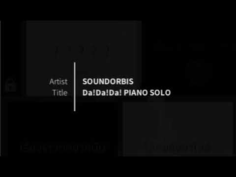 Da! Da! Da! PIANO SOLO