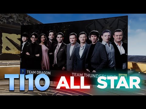 TI10 ALL STAR MATCH | ME + AUI + EPHEY + BSJ and SYND played for 200,000 people!