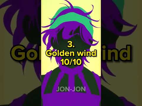 Ranking every Jojo part | My opinion | #shorts