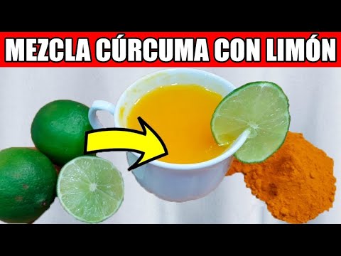 Mezcla CÚRCUMA Y LIMÓN y desde hoy abandonaras todas las demás recetas