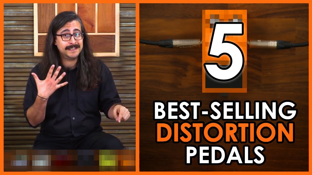 opens link to 5 Best-Selling Distortion and Overdrive Pedals