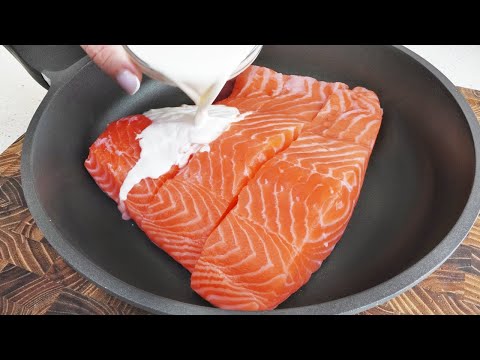 Pan-Seared Salmon with Cherry Tomato Cream Sauce and Jasmine Rice