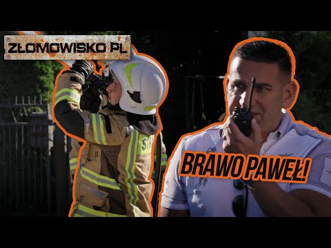 Firefighters extinguished Stalowy's anger! 🔥 | Złomowisko PL