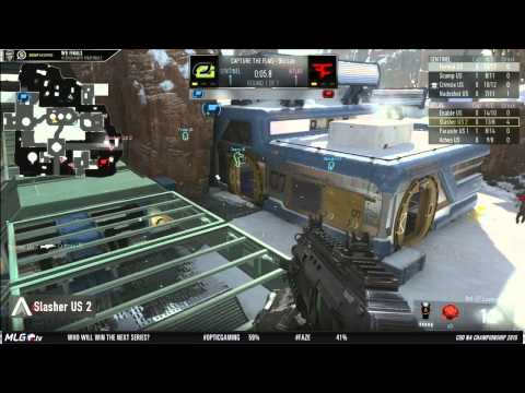 Optic Gaming vs Faze Red - Game 3 - WBF - North American Championships