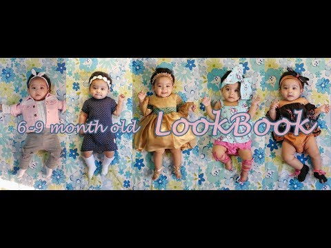 6 month old baby girls lookbook