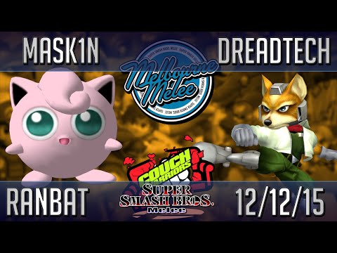 CW Dec'15 - SSBM Singles Bracket - Dreadtech vs Mask1n