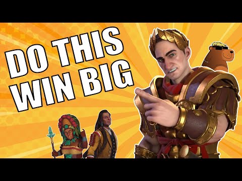 Civ 6 | My Caesar Strategy Is Going Big, Fast!!! – (#2 Deity Rome Civilization VI)