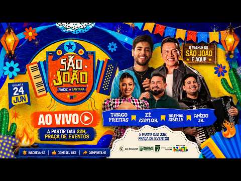 🎉 | São João de Riacho de Santana 2025 🔥 Thiago Freitas, Zé Cantor, Brenda Cibelly e Anízio Jr.