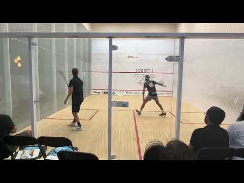 2022 Atlanta Squash Open Final - Leandro Romiglo vs Abd. Al Tamimi - Game 5 of 5 - 1/2