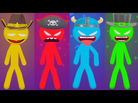 Stickman Party: 1 2 3 4 Player Games Free Android Gameplay