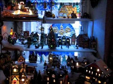 comment construire un village de noel miniature