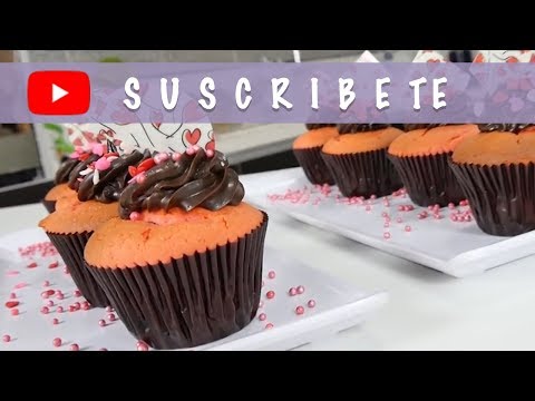 Cup Cake Romeo y Julieta al estilo del Chef Juan Carlos López