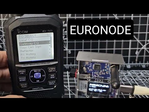 EURONODE - MMDVM Hotspot & ICOM ID-50 , 2024