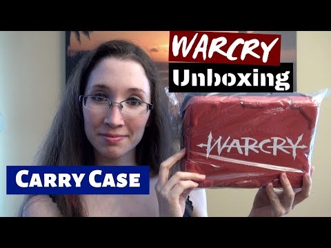 WARCRY Carry Case Unboxing and Review