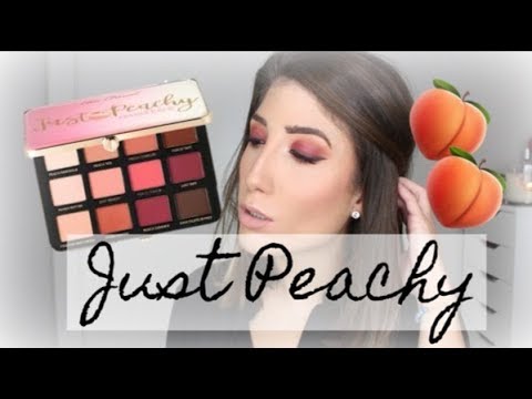 Paleta JUST PEACHY de TOO FACED | Review + Swatches
