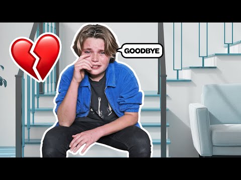 Saying GOODBYE To My CRUSH **EMOTIONAL REACTION** 💔😭|Hayden Haas