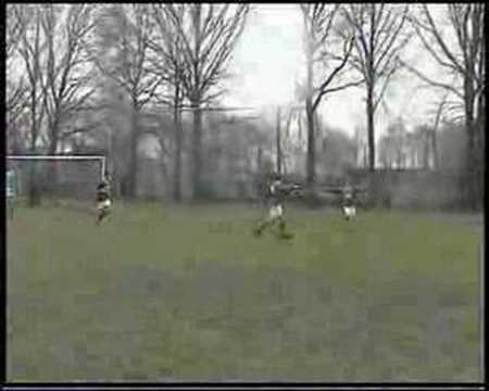 Doelpunt Erwin van Kouteren tegen Hoeven