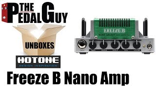 Video thumbnail for ThePedalGuy Unboxes the Hotone Nano Legacy Freeze B 5W Guitar Amp by The Pedal Guy