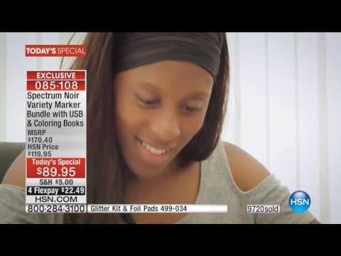 HSN | Crafter's Companion featuring Spectrum Noir 08.30.2016 - 08 PM