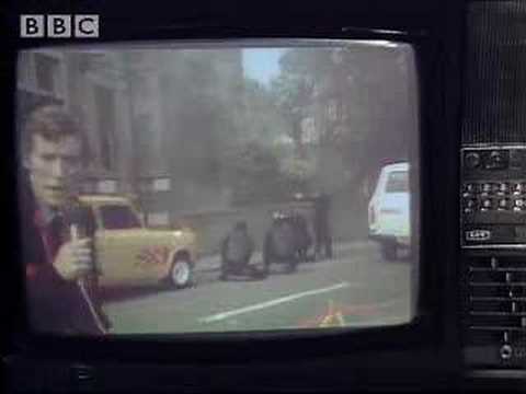 Siege on TV - The Young Ones - BBC comedy