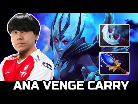 T1.ANA VENGEFUL CARRY - AGHANIMS MAGIC BUILD DOTA 2