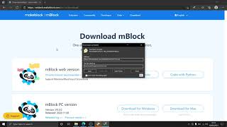 Instalasi Mblock windows Version