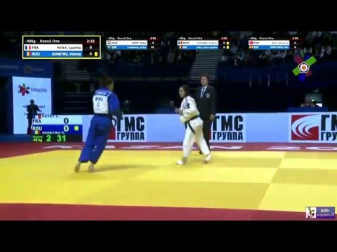 Judo 2016 European Championships Kazan: Payet (FRA) - Dumitru (ROU) [-48kg]