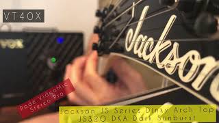 Video thumbnail for Jackson JS Series Dinky Arch Top JS32Q DKA Dark Sunburst - Amaranth (Bi kuple) by MyDukkan