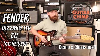 Video thumbnail for Review & Demo | '04 Fender CIJ Japan JM66 ’66 Reissue Jazzmaster by Guitar Chimp