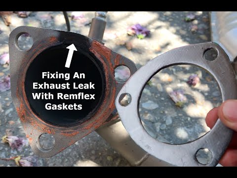 Fixing Exhaust Leaks With Remflex Gaskets - It Works!!