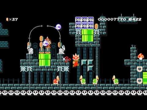 Magikoopa's a-Maze-ing Mansion - Super Mario Maker