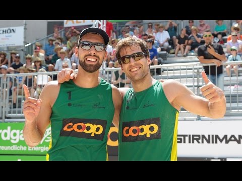 Sturzenegger/Stadelmann (SUI) vs. Berta/Ferramenta (SUI) - Men Coop Beachtour - Full Match 7.06.2015