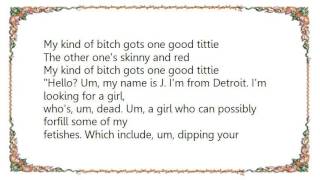 Insane Clown Posse - My Kind of Bitch Lyrics