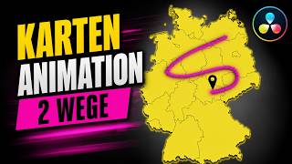 Kartenanimation mit Fusion | DaVinci Resolve - Tutorial Deutsch