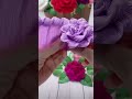 How To Make Paper Rose Flowers Handmade Diy Flowers Tutorial Rose Craft Diyflowers Gift