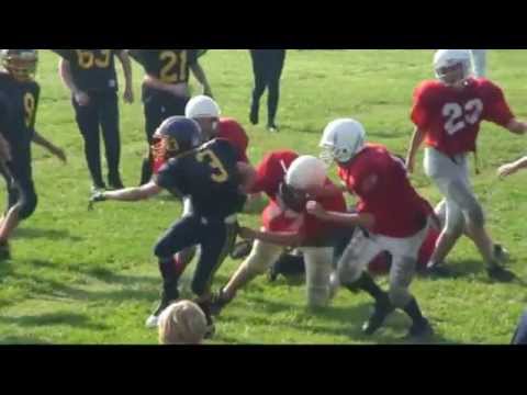 BP Jr High FB vs New Sharon 2008