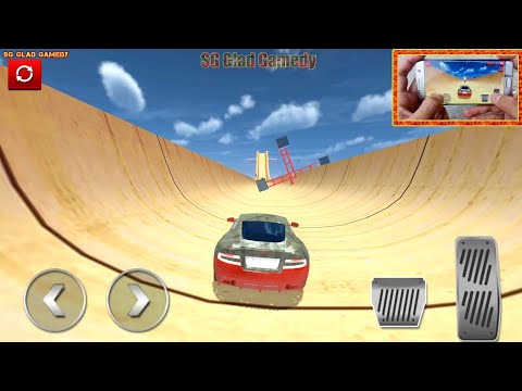 Mega Ramp Car Stunts Racing - Impossible Tracks Game 2020 - Android Gameplay handcam
