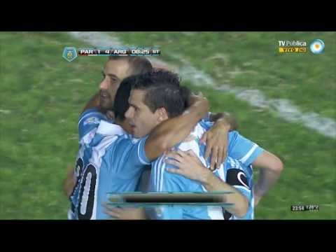 Summary Paraguay 2 vs Argentina 5 (Brazil 2014 Qualifiers) FULL HD