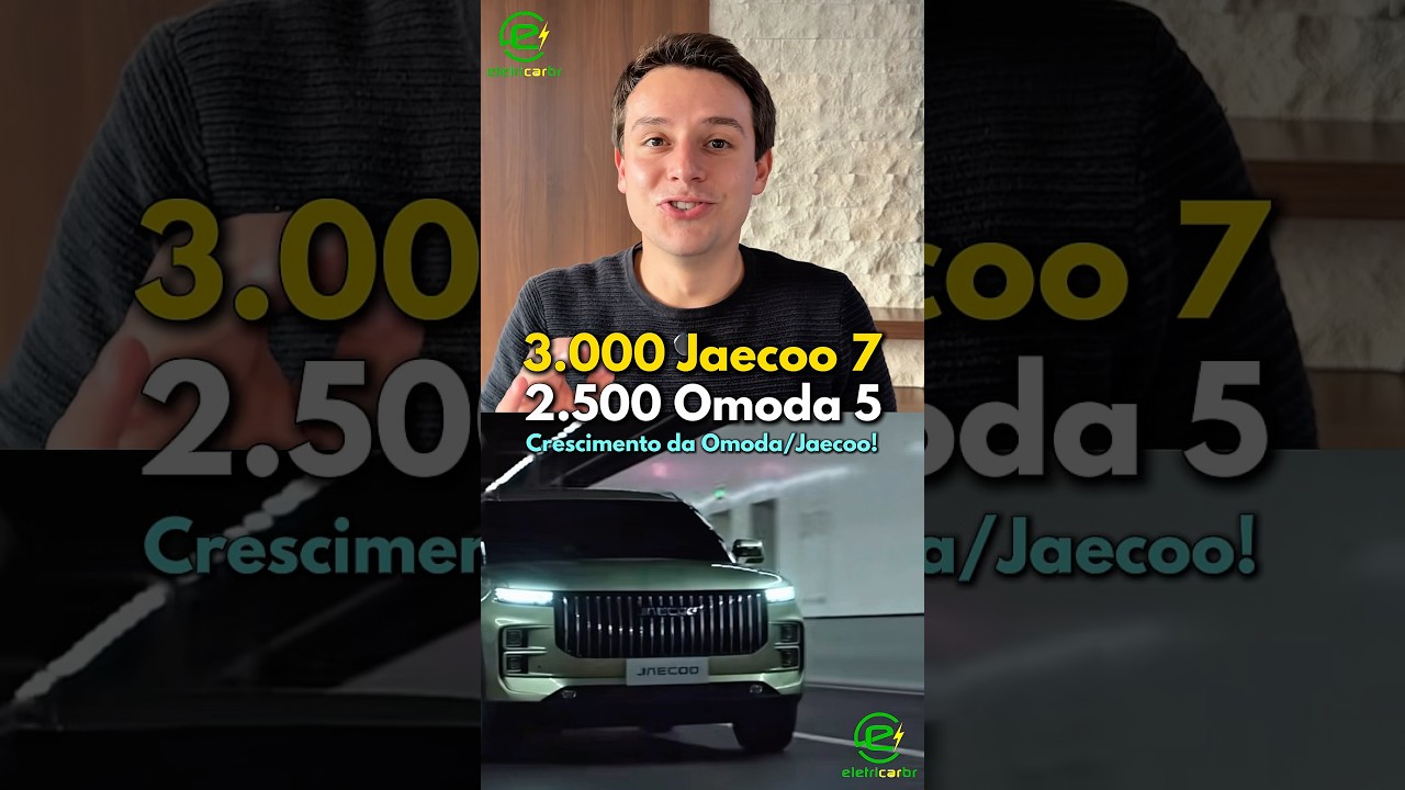 + 3.000 Jaecoo 7 PHEV e + 2.500 Omoda 5 HEV Vendidos em Julho!