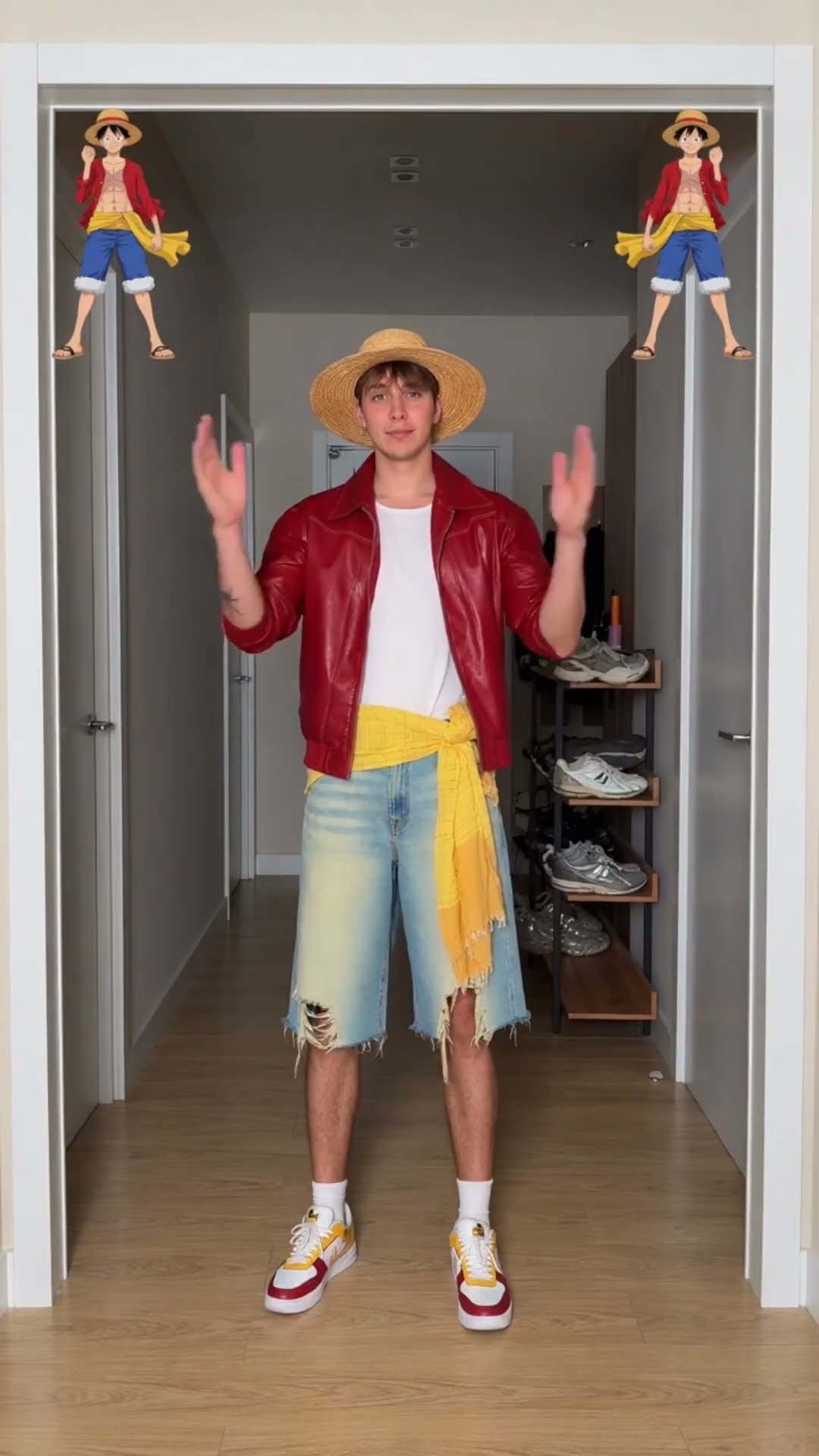 Luffy Pirate King fit