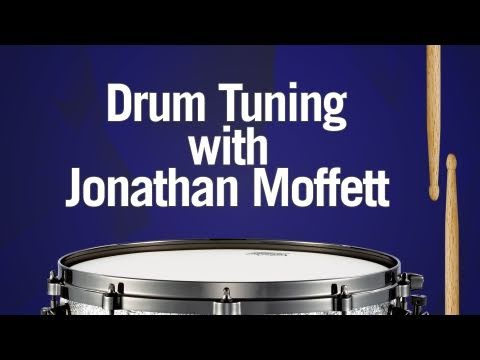 Tuning Drums with Jonathan Moffett drummer for Michael Jackson