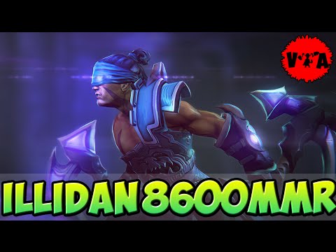 Dota 2 - Illidan 8600 MMR Plays Anti-Mage vol #2 - Ranked Match