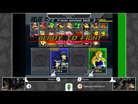 MM16 SSBM Pools - Makari (Marth) vs. Rasen (Sheik)