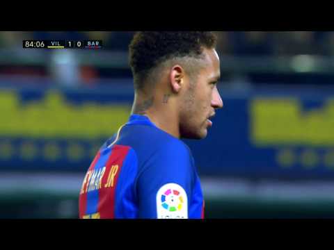 Neymar vs Villarreal Away 16-17 HD 1080i by KhudGeo