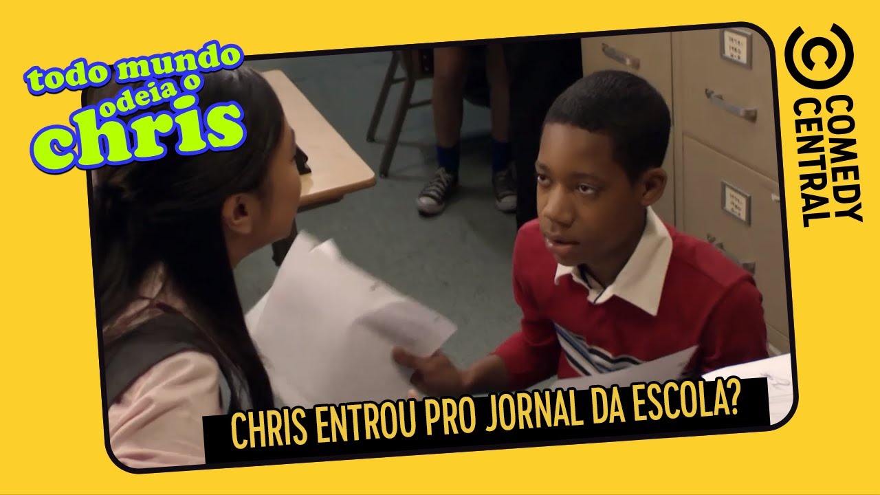 Chris entrou pro jornal da escola | Todo Mundo Odeia O Chris no Comedy Central