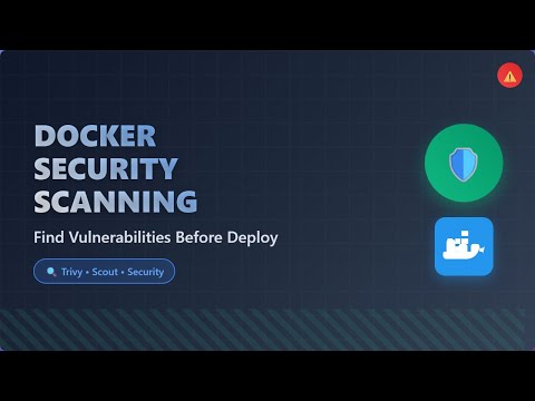 🛡️ Docker Image Security Scanning: Find Vulnerabilities FAST!