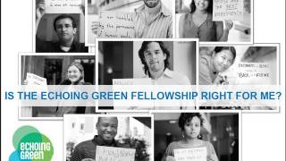 Echoing Green 2012 Fellowship Info Webinar
