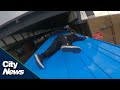 Dramatic Video Shows Two People Train Surfing On Toronto S Line 3
