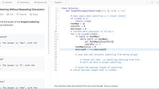 Download lagu Google Interview Question: Longest Substring Without Repeating Characters mp3